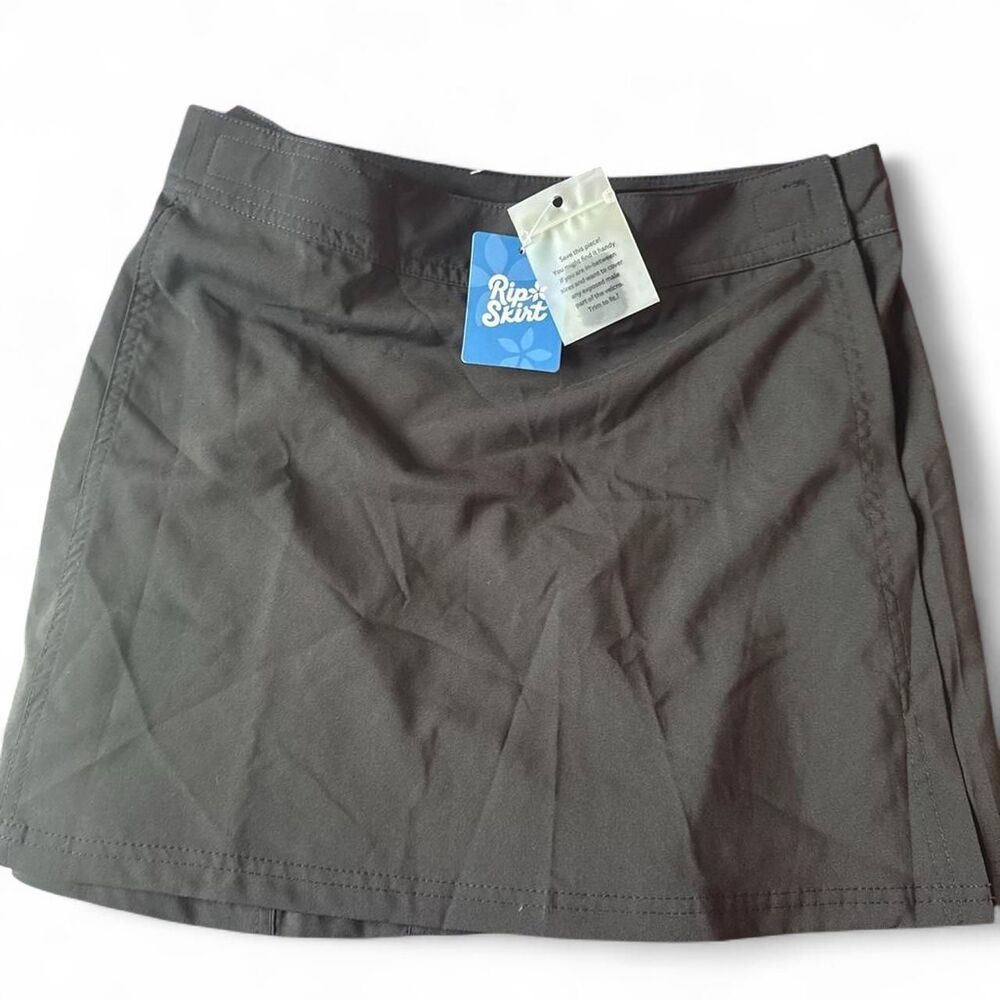 RipSkirt Black Wrap Swim Cover Up Skirt Women's Medium Quick Dry Travel Beach